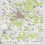 Карта города Ковель