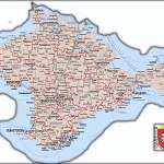 Карта Автономной Республики Крым
