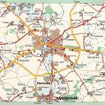 Карта города Ровно