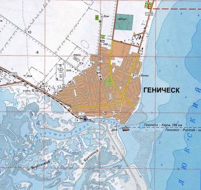 Геническ (Категория фото: Карты)