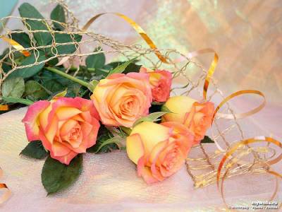 Свадебный букет Роз (Категория фото: Цветы)