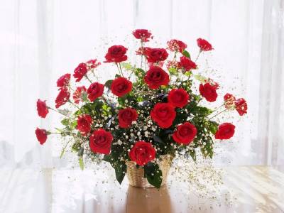 Букет из красных роз (Категория фото: Цветы)