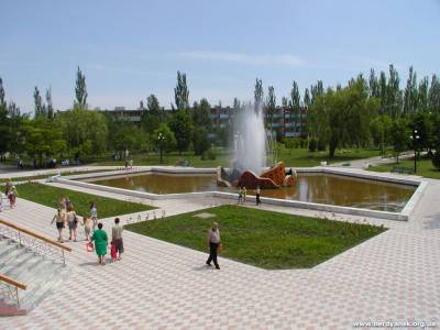 Фонтан в г. Бердянск (Категория фото: Города)