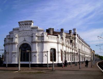 Вокзал в г. Казатин (Категория фото: Города)