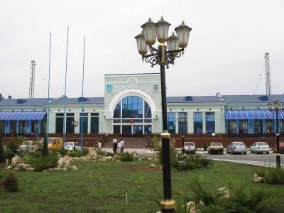 Вокзал в г. Джанкой (Категория фото: Города)