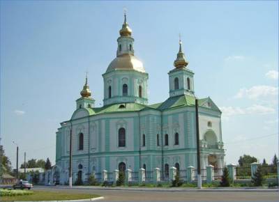 Собор в городе Ахтырка (Категория фото: Города)